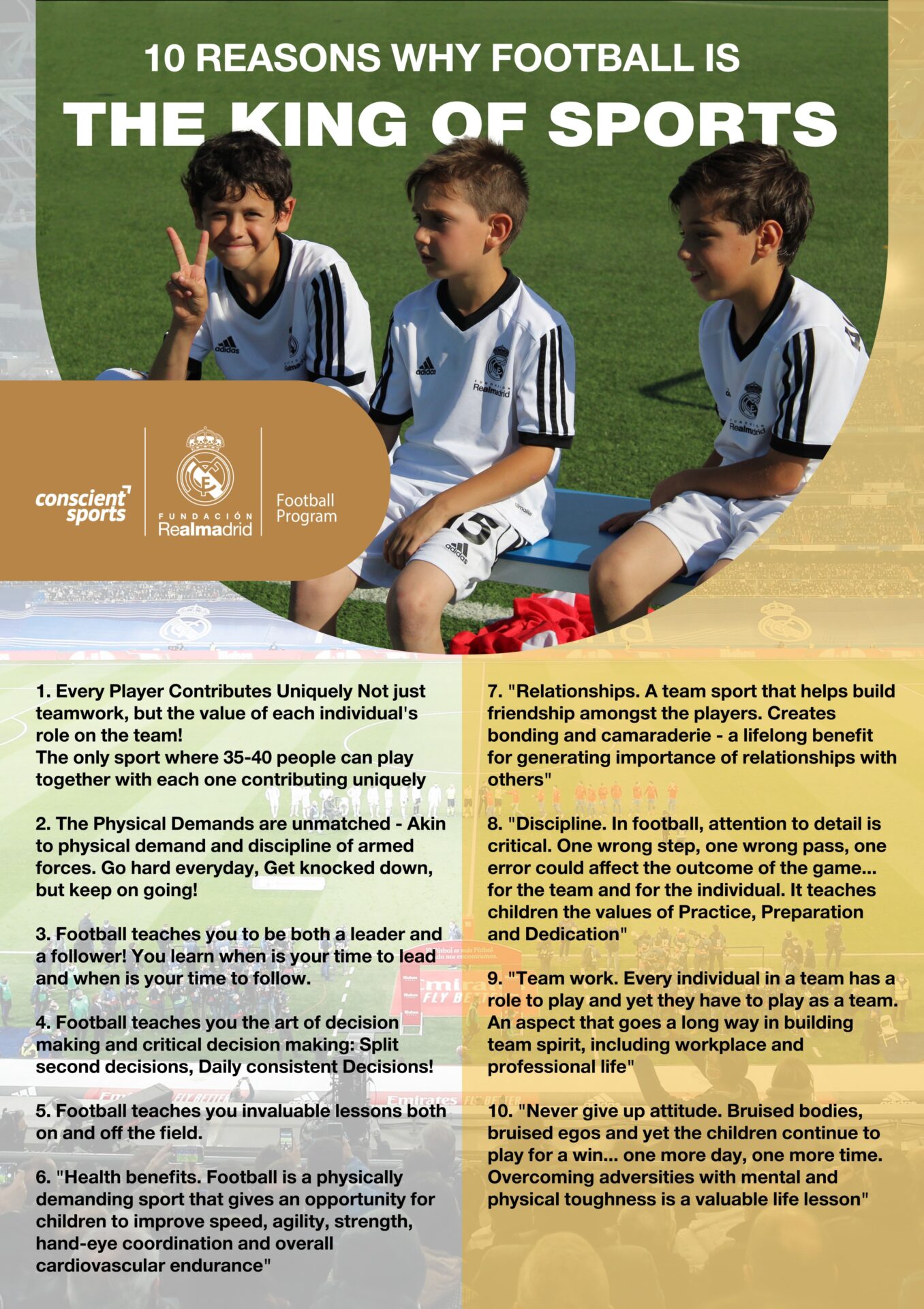 Real Madrid foundation Football Program India